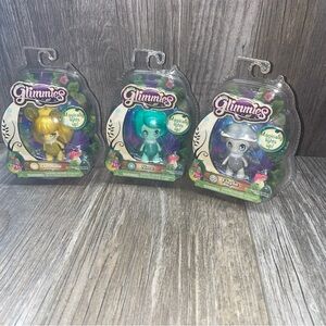 Just Play Glimmies Nova, Dormilla & Flayla Doll Magically Lights Up